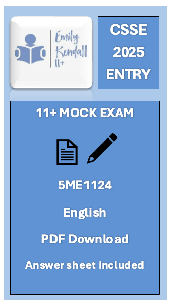 (11+)CSSE: English Mock Exam 11