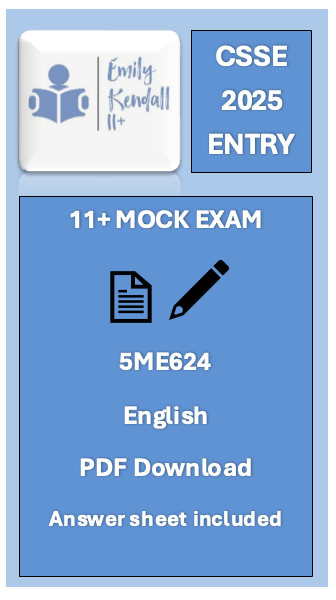 (11+)CSSE: English Mock Exam 6