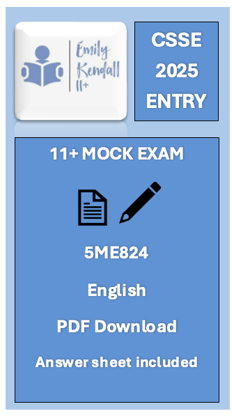 (11+)CSSE: English Mock Exam 8