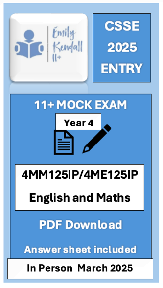 Year 4 March Mock Exams 2025 (Download)