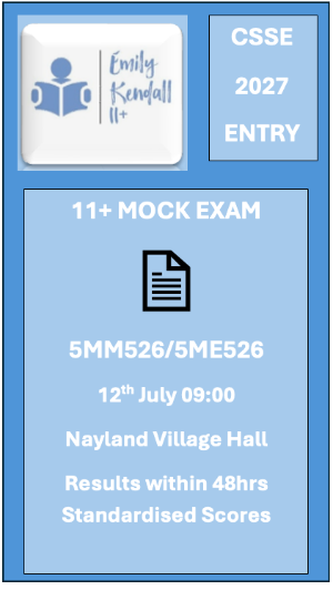 July 2026 (11+) CSSE Mock Exam
