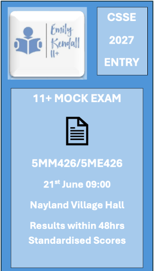 June 2026 (11+) CSSE Mock Exam