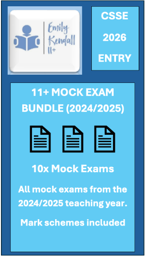 11+ Mock Exam bundle (2024/2025)