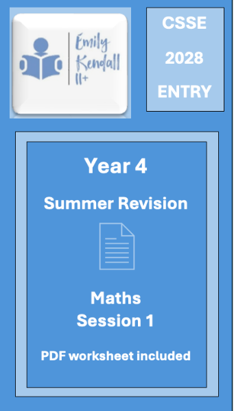 Summer School Maths Session 1